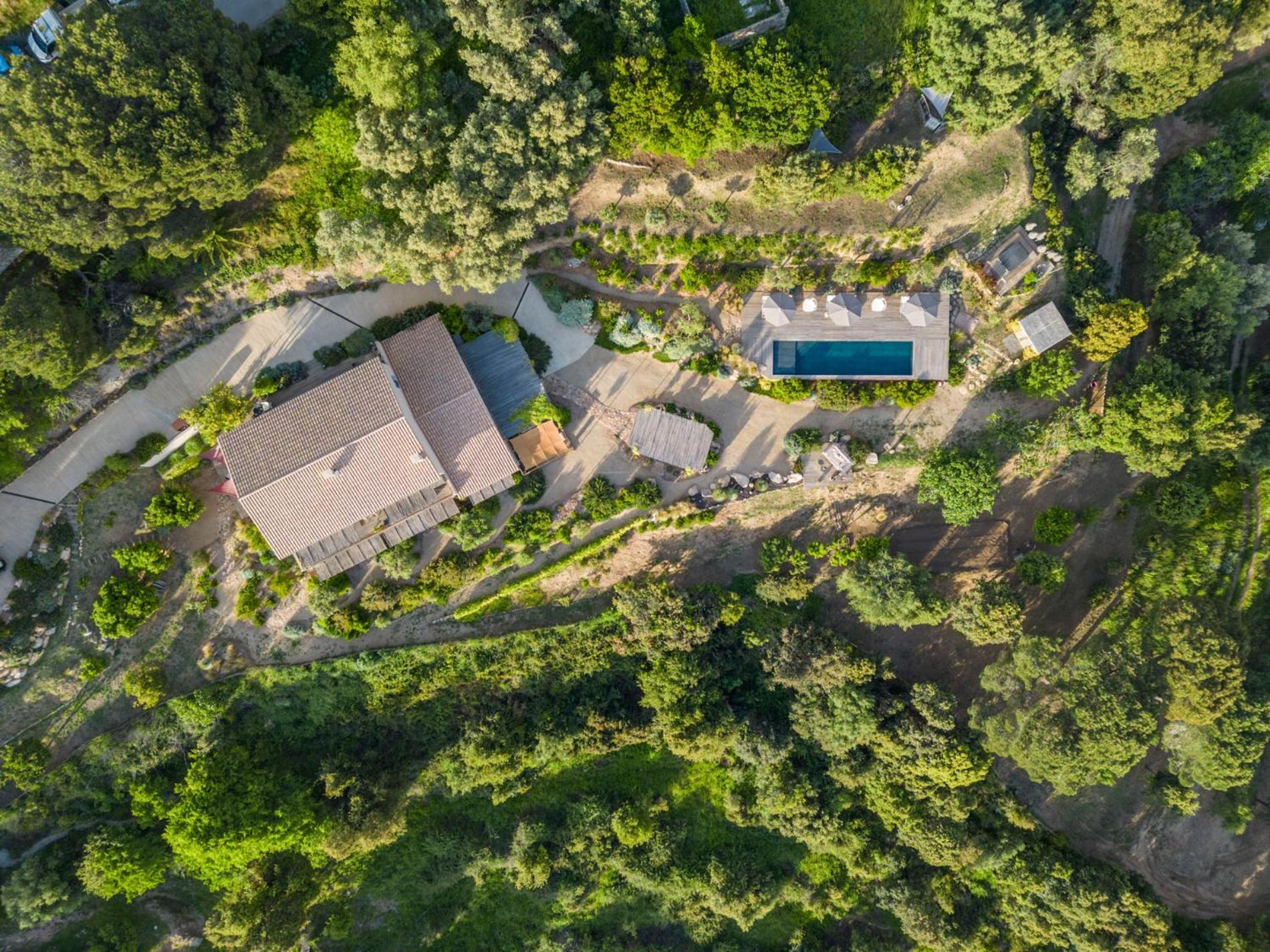 Terre De Maquis, Maison D'Hotes Vue Mer Corse Sari-D'orcino Exterior photo